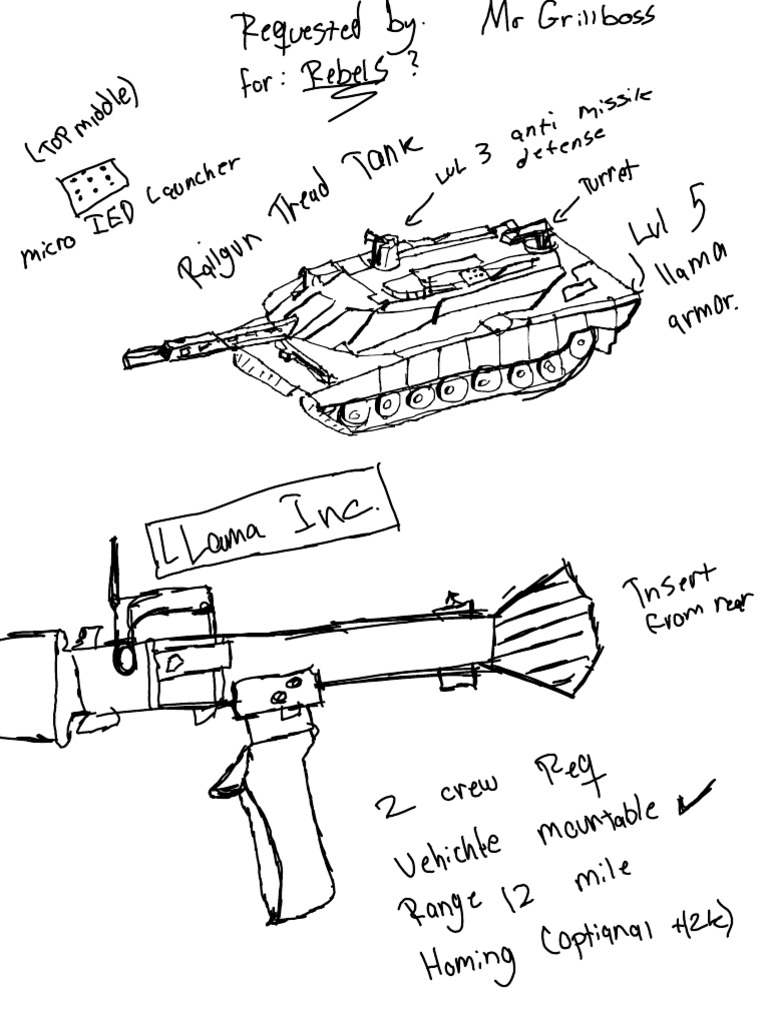 Tank and Dual Rocket Design | PDF