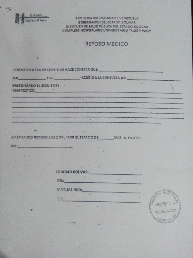 Reposo Medi | PDF