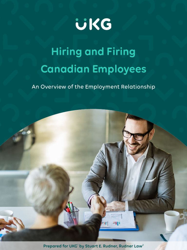 Hiring and Firing Canadian Employees Guide | PDF | Employment ...