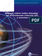 Manual Sobre Redes Basadas en El Protocolo Internet (IP) y Asuntos Conexos