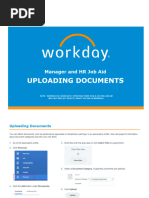 Workday Document Upload Guide | PDF | Performance Appraisal | Computing