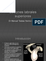 Lesiones labrales superiores