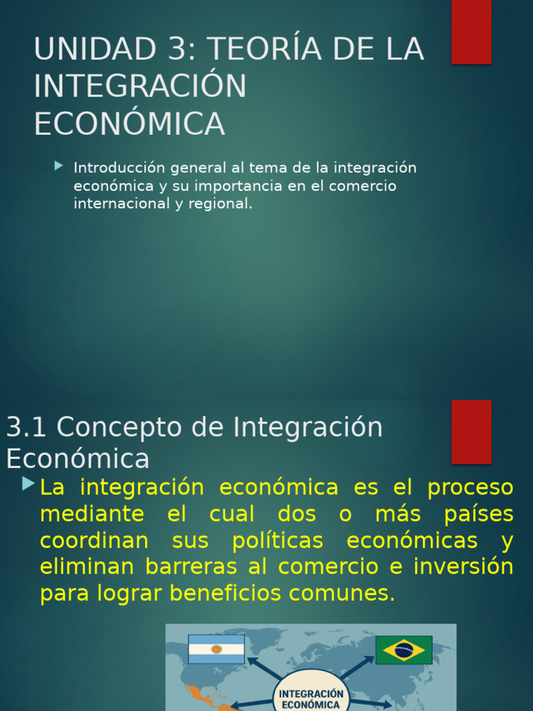 Teoría de la Integración Económica | PDF | Comunidad Económica Europea ...