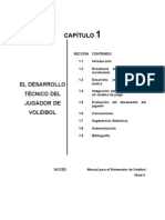 Desarrollo Técnico Del Jugador de Vóley