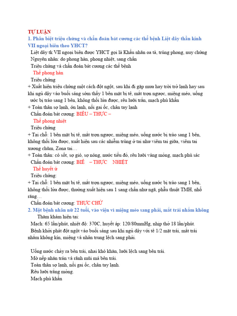 Y HỌC CỔ TRUYỀN | PDF