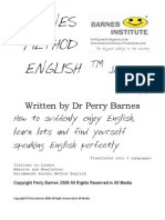 Barnes Method English @ Japanese Edition 英国方法