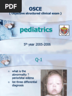 Pediatrics Osce 2005-2006