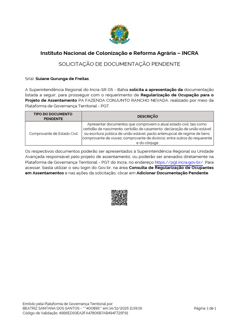 Solicitacao 26326399 Solicitacao Documentacao Complementar ...