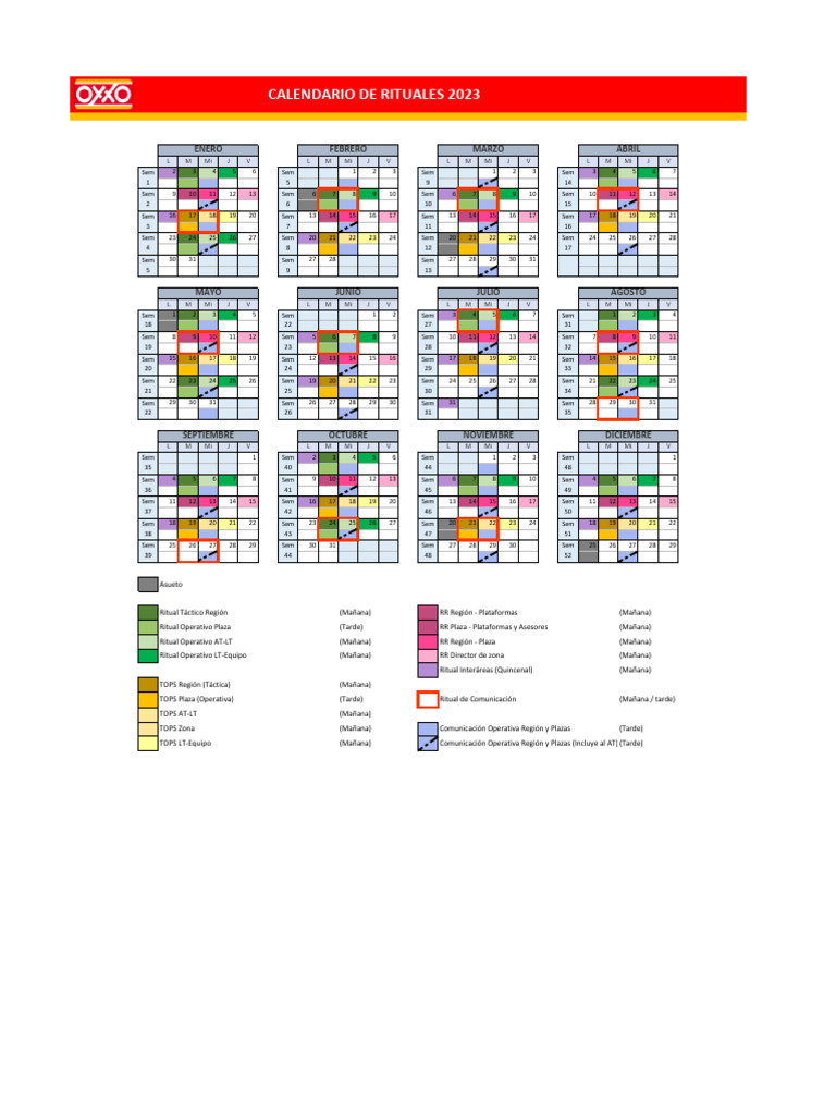Calendario de Rituales 2023 | PDF
