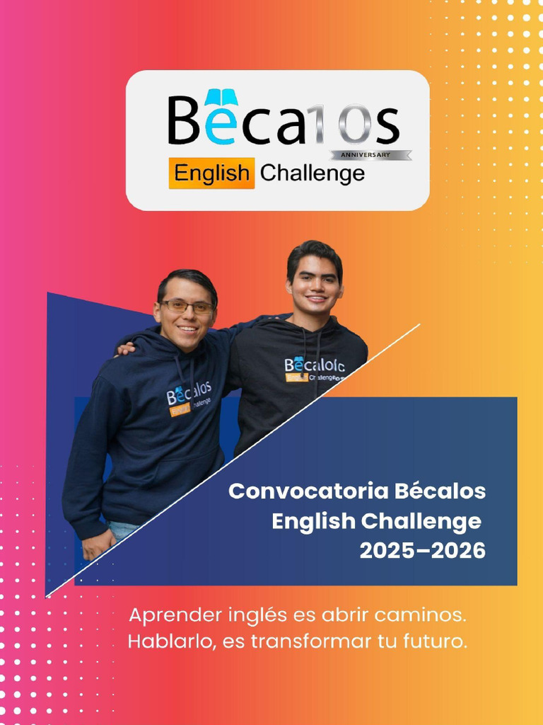 Bécalos English Challenge 2025-2026 | PDF