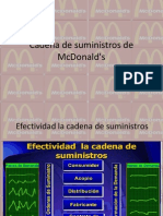 Cadena de Suministros de McDonald's