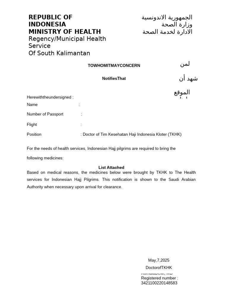 List Obat + Kloter Oke Arab | PDF | Drugs
