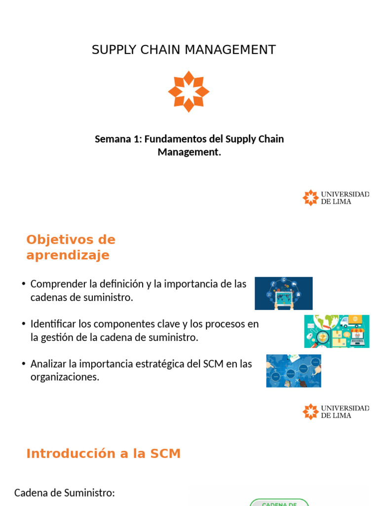 Sem 1 Fundamentos de SCM | PDF | Gestión de la cadena de suministro ...