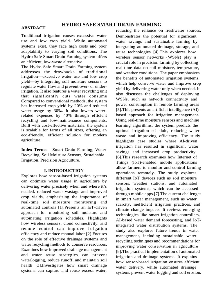 Hydro Farming | PDF | Water Conservation | Agriculture