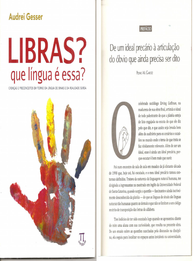 LIBRAS Que Lingua E769 Essa - Capitulo 2 e 3 | PDF
