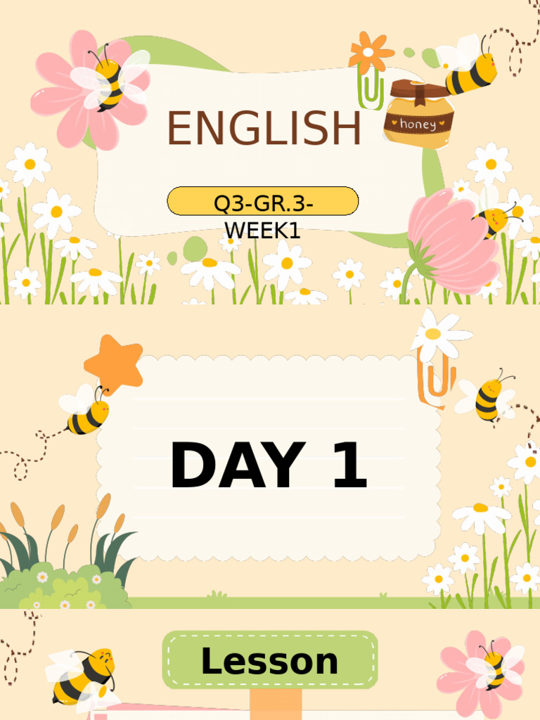 Week1 English | PDF | Sentence (Linguistics) | Word