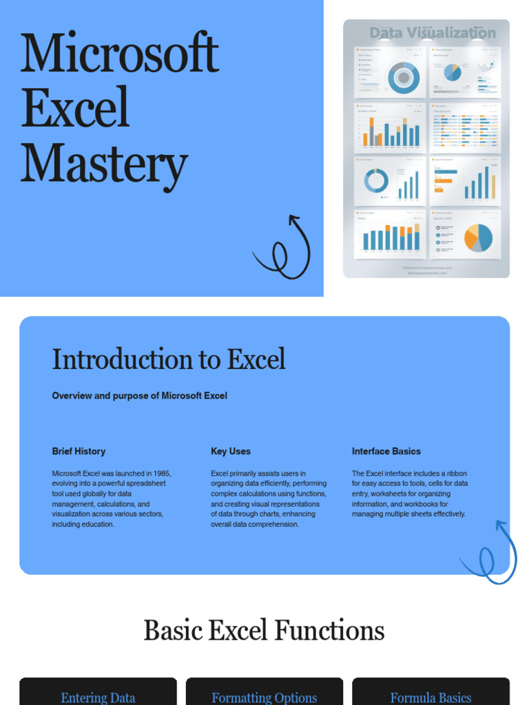 Excel Mastery: Essential Skills Guide | PDF | Microsoft Excel | Spreadsheet