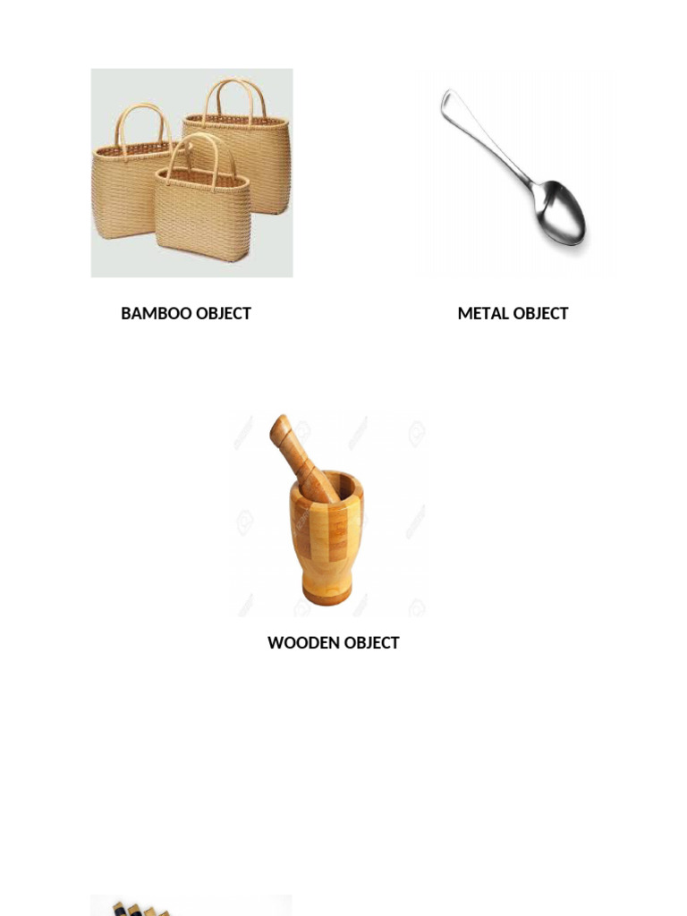 Bamboo Object Metal Object | PDF
