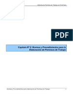 Normas y Procedimientos para La Elaboración de Permisos de Trabajo