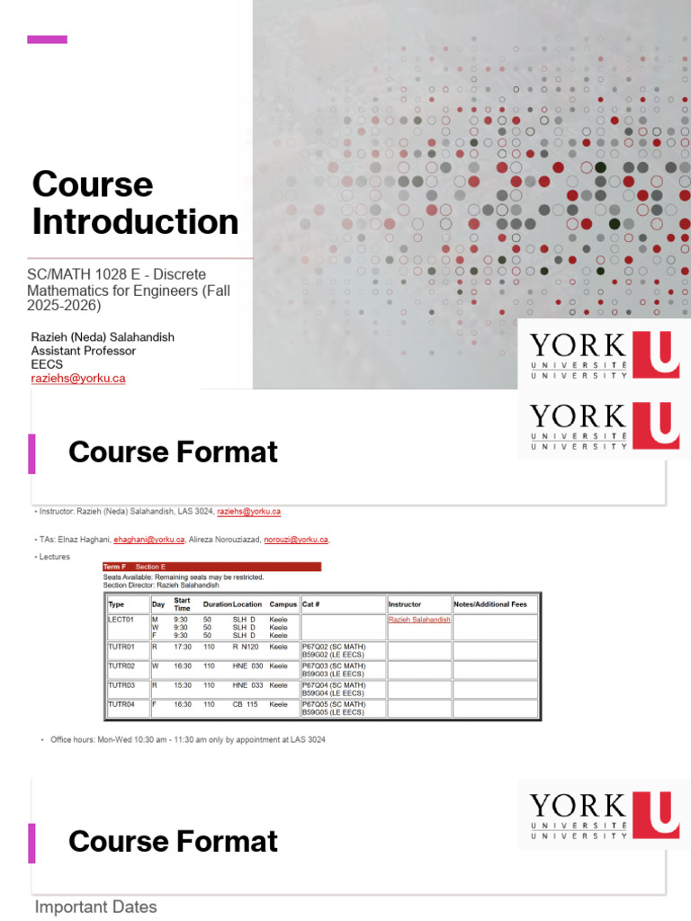 Discrete Mathematics Course Details 2025 | PDF | Mathematical Proof ...