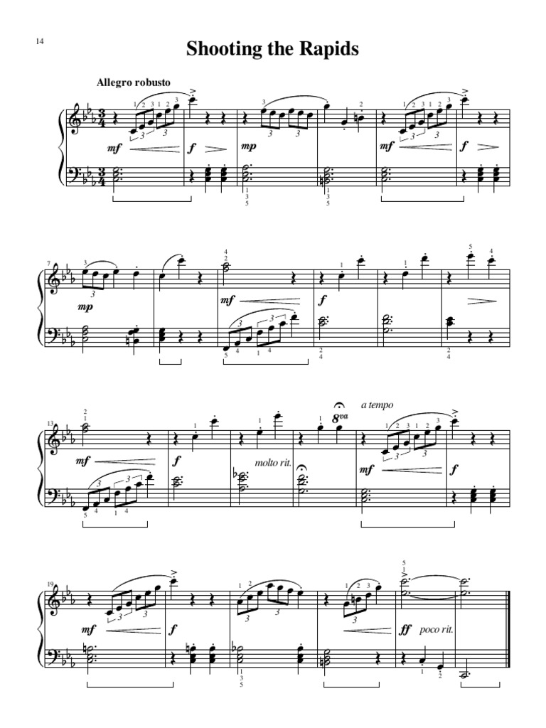 Rapids Shooting Techniques Guide | PDF | Tempo | Musical Forms
