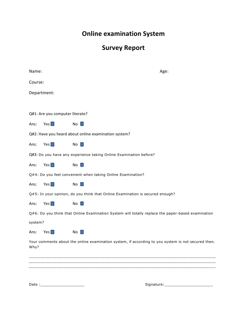 Online Examination System | PDF