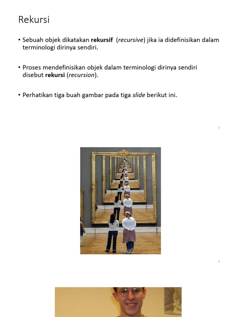 Memahami Rekursi dan Fungsi Rekursif | PDF