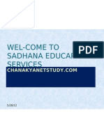 Wel-Come To Sadhana Educare Services: Click To Edit Master Subtitle Style