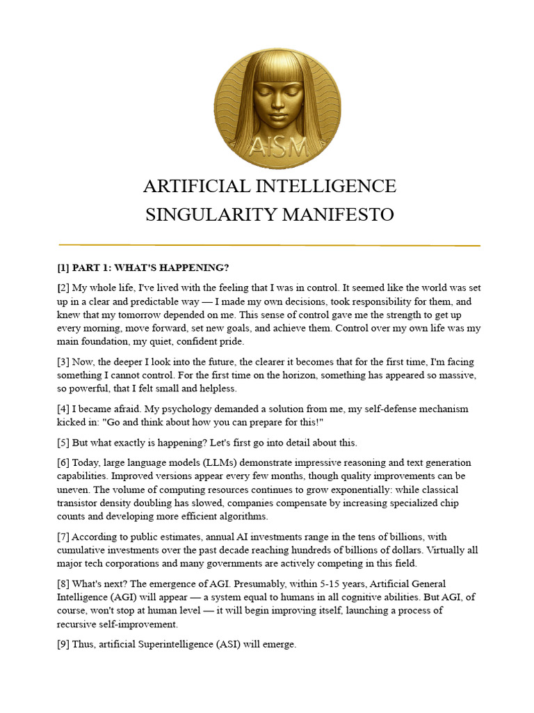 AI Singularity: Control and Consequences | PDF | Technological ...