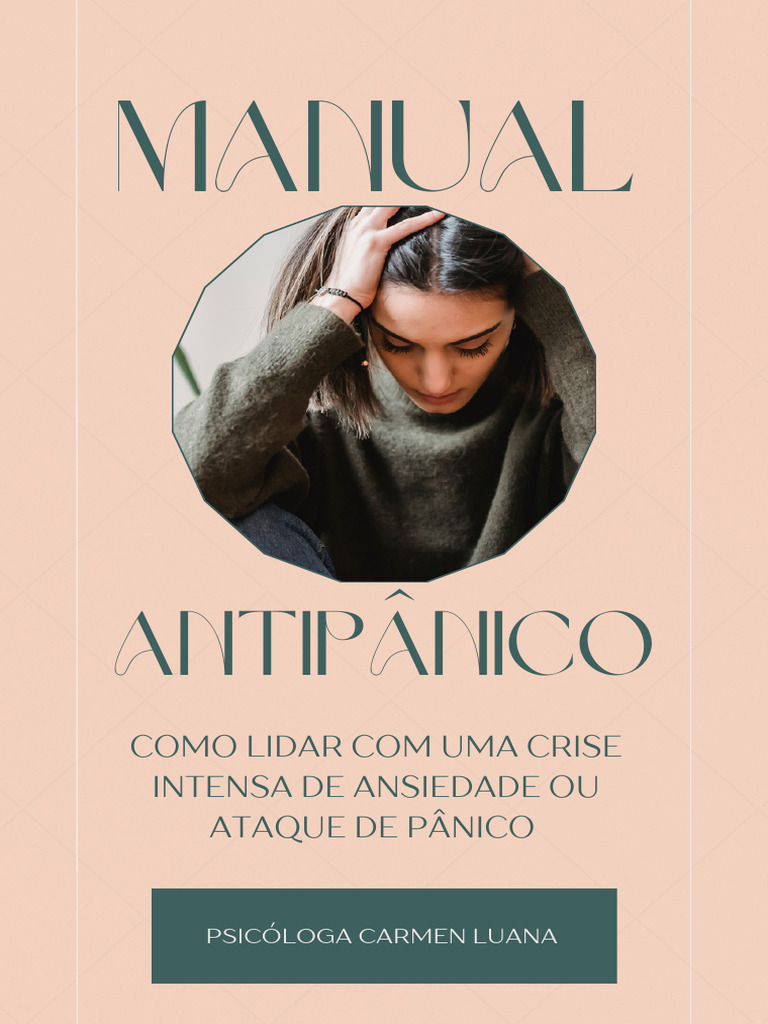 Como Lidar com Crises de Ansiedade | PDF | Transtorno de pânico ...