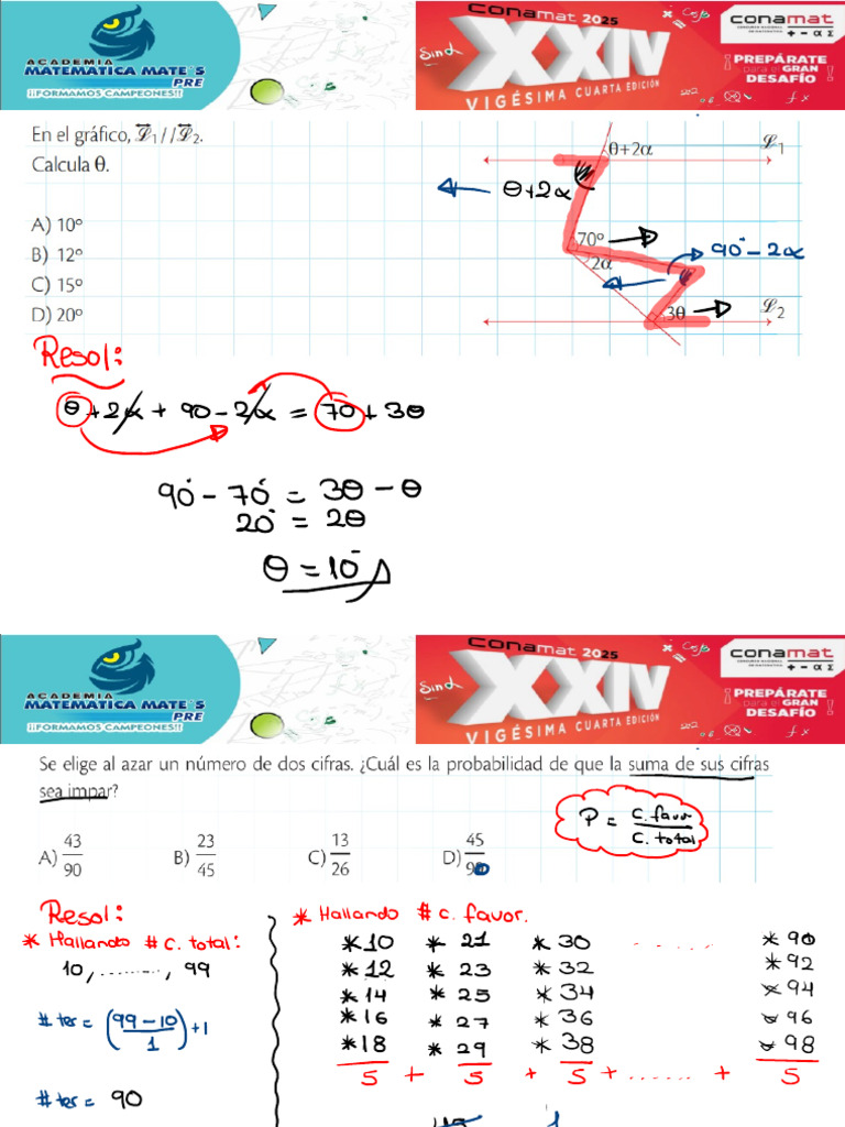 REPASO CONAMAT - CLASES - 04 - 10 - 25 - Desarrollada | PDF