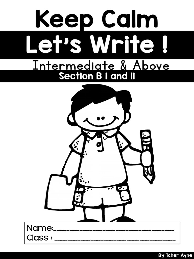 1563456643316 Writing Notes and Examples Intermediate and Above | PDF ...