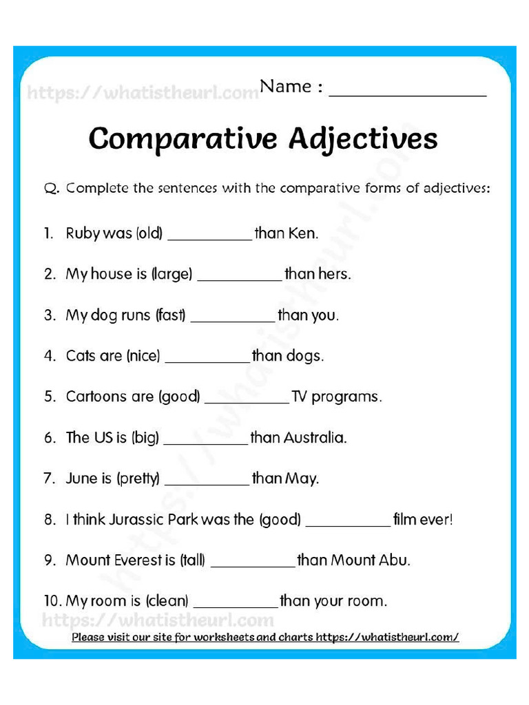 4:11 - Comparatives | PDF