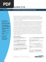 Sonic Wall TZ 190 Specs.