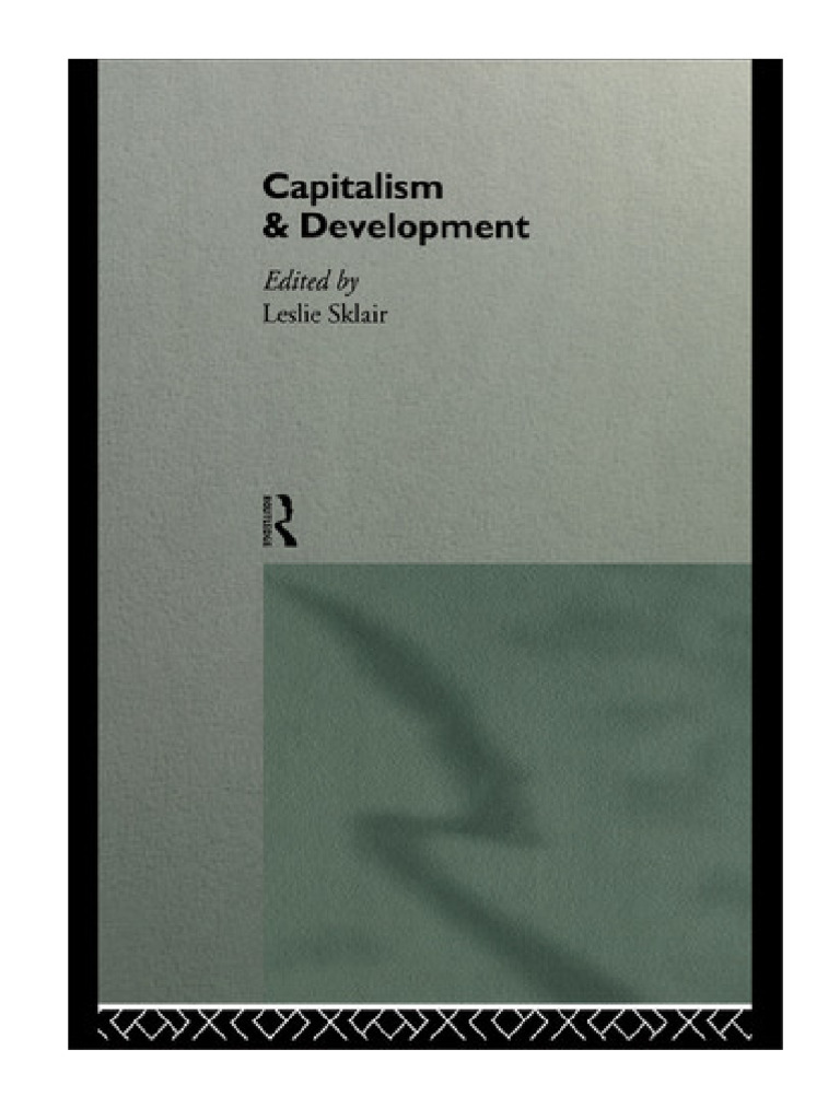 Capitalism and Development | PDF | E Reader | English Civil War