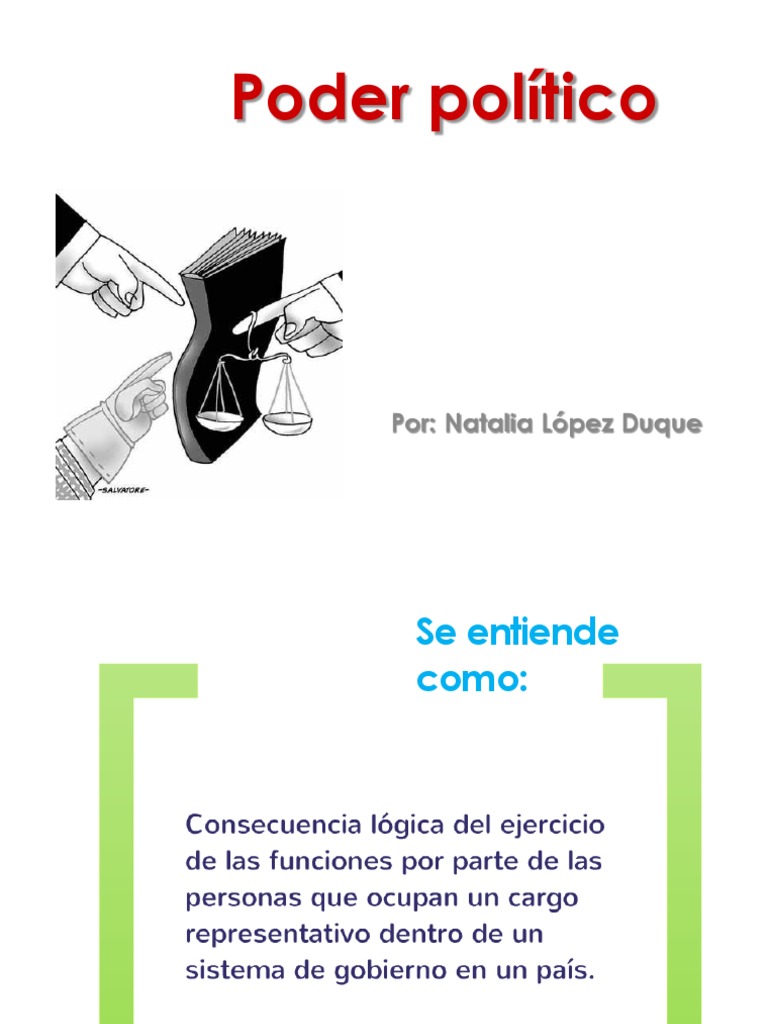 Definición y Desafíos del Poder Político | PDF
