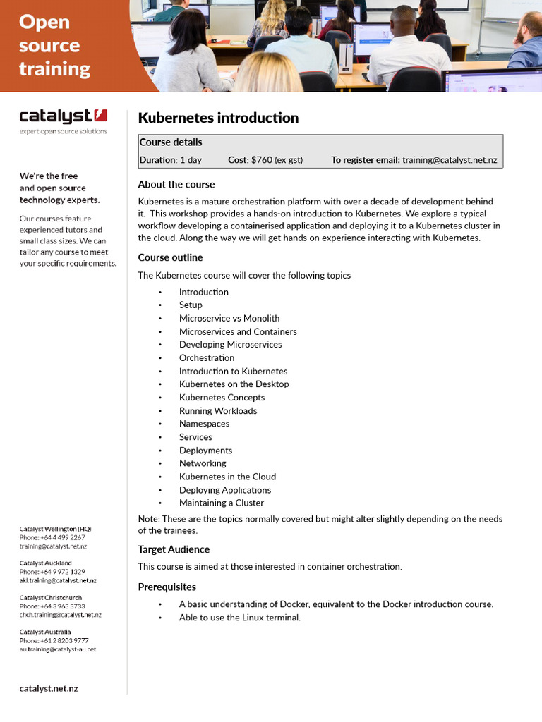Hands-On Kubernetes Workshop | PDF