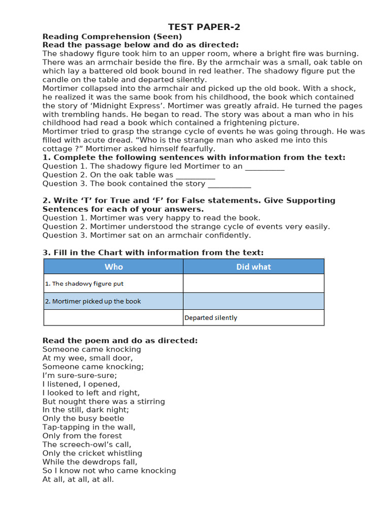 Third Summative Evaluation Test Set 2 | PDF | Dress | Fashion