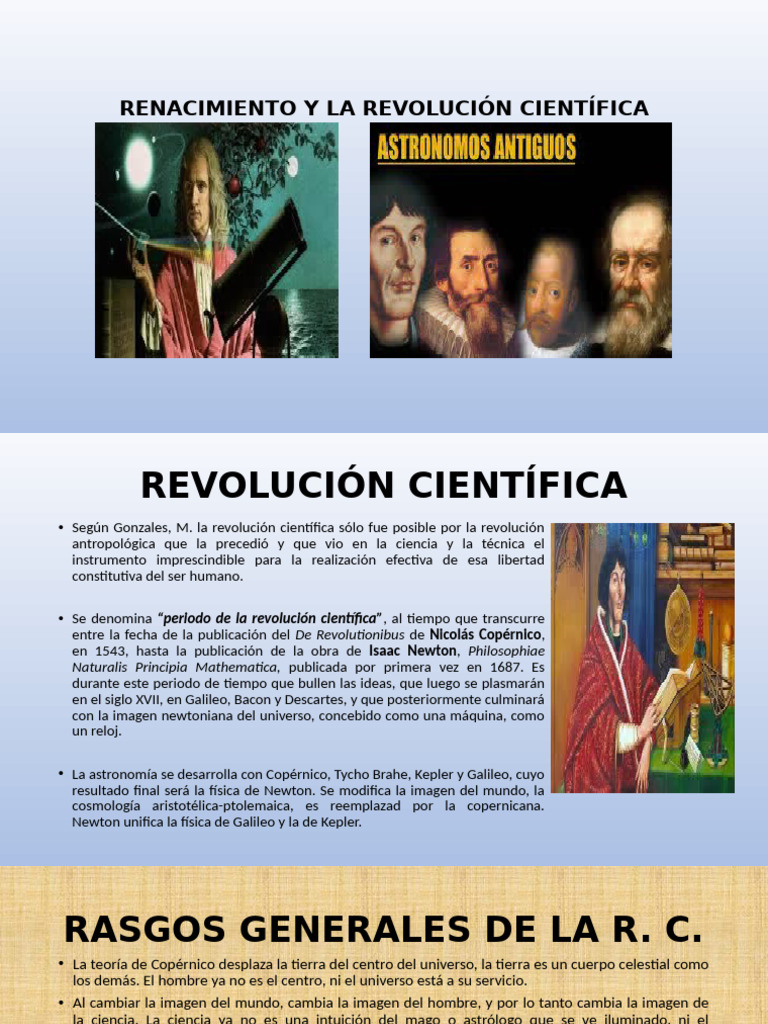 Revolución Científica y sus Pioneros | PDF | Revolución científica
