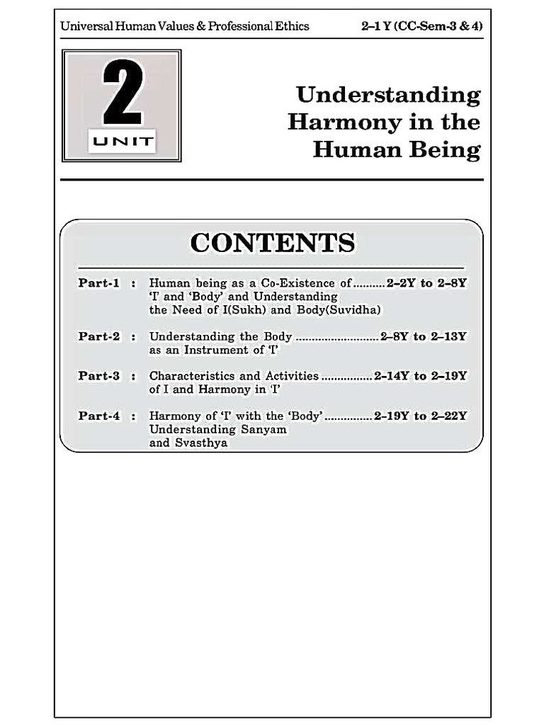 Uhv Unit Ii | PDF