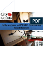 Software Base VoIP PABX Solution for Small Business