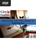 Software Base VoIP PABX Solution for Small Business