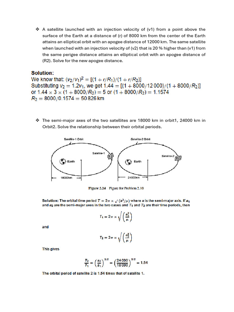 Satellite Orbits and Payload Functions | PDF | Infrared | Satellite