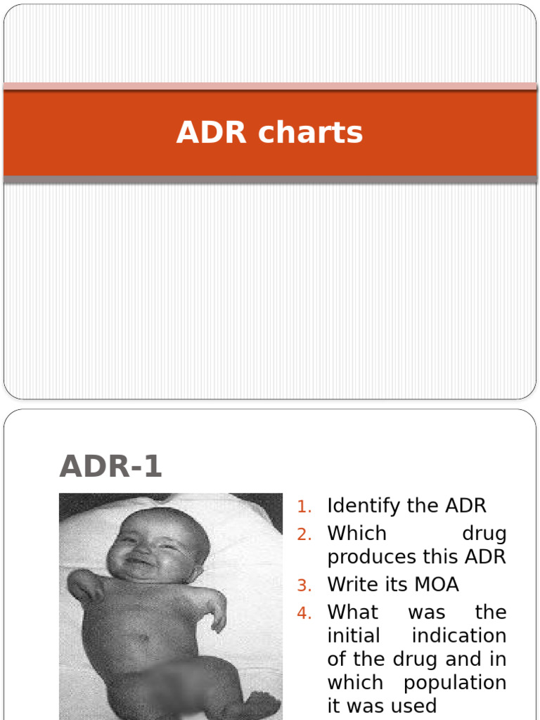Adr Charts With Answers | PDF | Clinical Medicine | Drugs