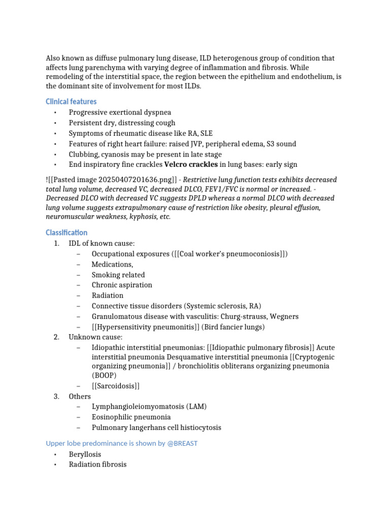 Understanding Interstitial Lung Disease | PDF | Pneumonia | Lung