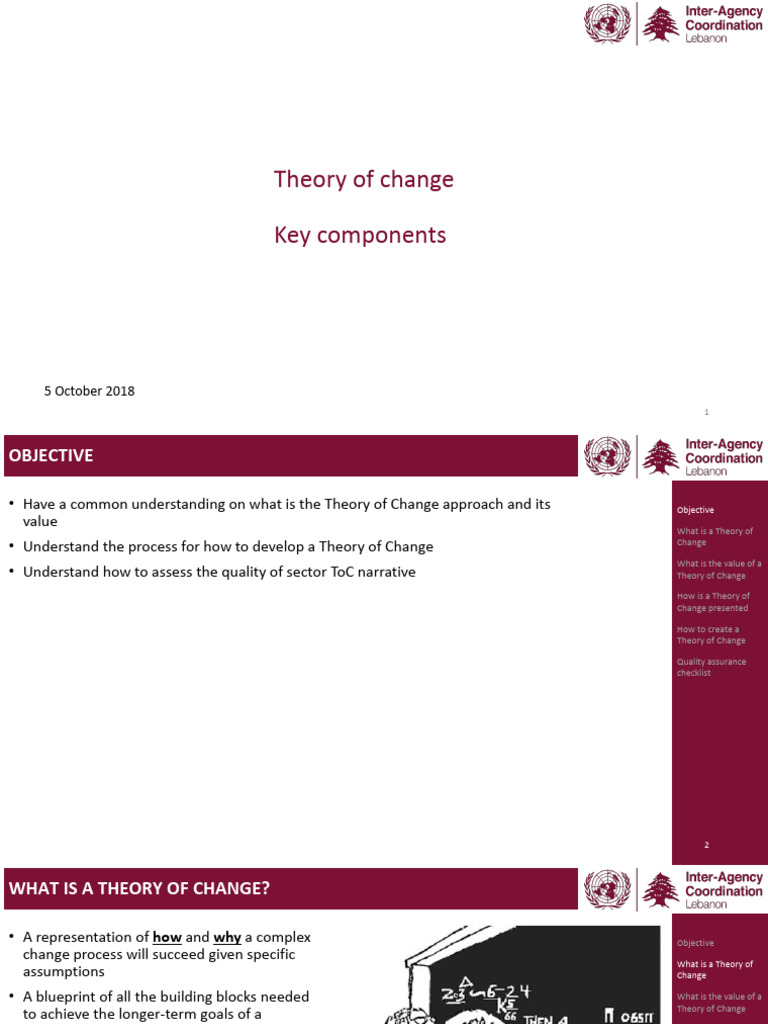 Theory of Change | PDF
