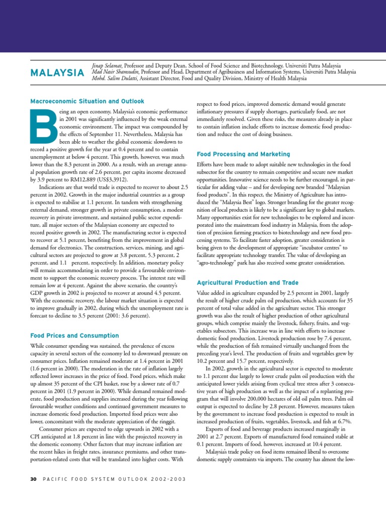food safety issue in malaysia