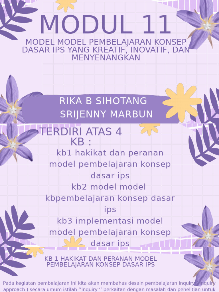 Ips Modul 11 | PDF