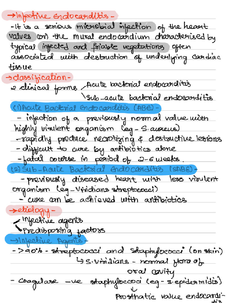 Infective Endocarditis | PDF