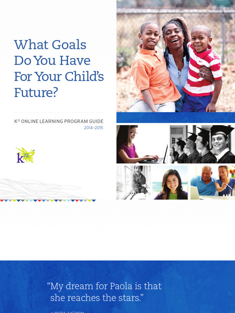 K12 Online Learning Program Overview | PDF | Teachers | Curriculum